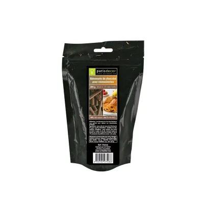 Schokoladenstangen 8 x 1 cm Dunkel, 35 Stück