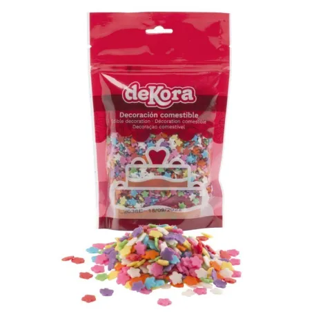 Stelle colorate per decorazioni a pioggia, 100 g