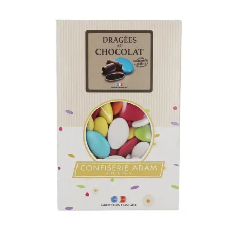 Chocolate dragées colored, 500 g