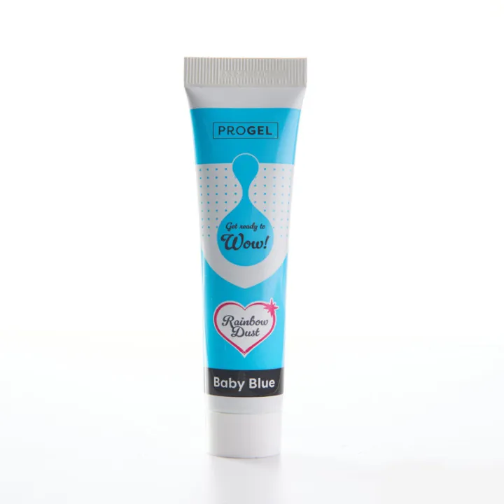 Gel colorant Progel Baby Blue pour macarons, crèmes & glaçages