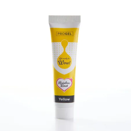 Progel Gel Color Yellow pour macarons, crèmes & glaçages