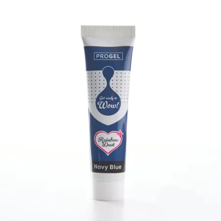 Colorante in gel Progel Navy Blue, 25 g per macarons, creme e glasse