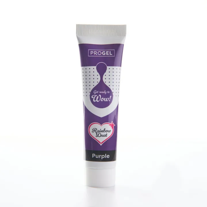 Progel Gelfarbe Purple für Macarons, Cremen & Glasuren