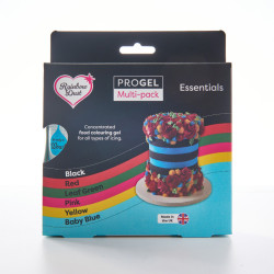 Set di colori base ProGel per alimenti 6 colori