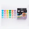 Progel Gelfarben Set, 6-teilig für Macarons, Cremen & Glasuren