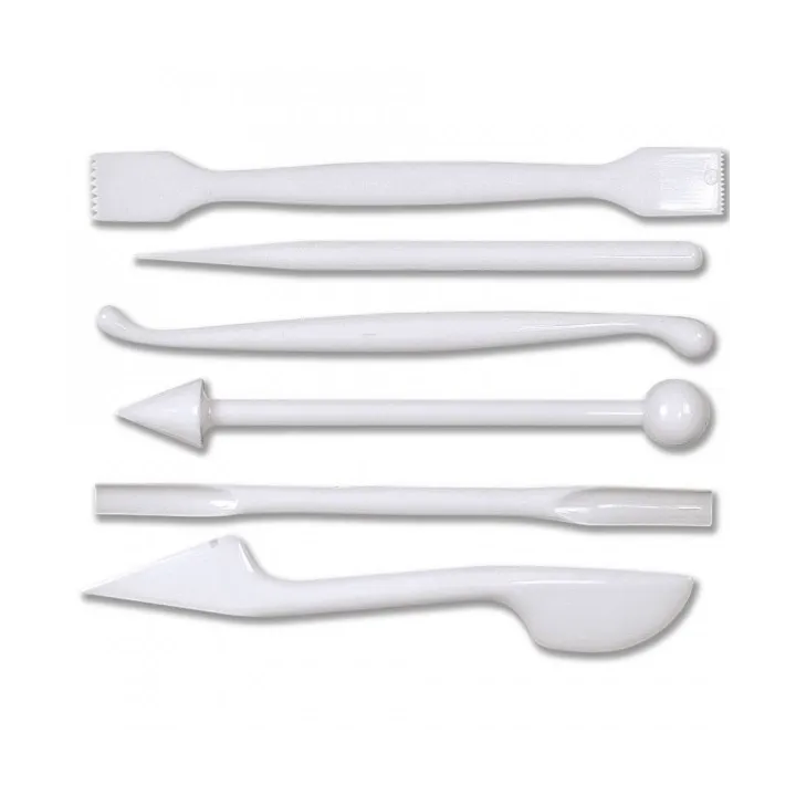 Set d'outils de modelage, 6 pièces pour différentes décorations
