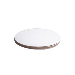 Cake slices white Ø 20 cm 10 pieces