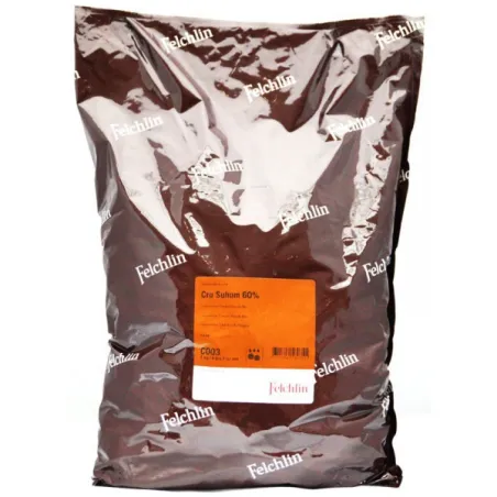 Felchlin Bio Couverture Cru Suhum 60% pour pralinés nobles
