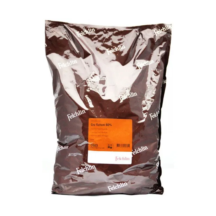 Felchlin Bio Couverture Cru Suhum 60% für edle Pralinen