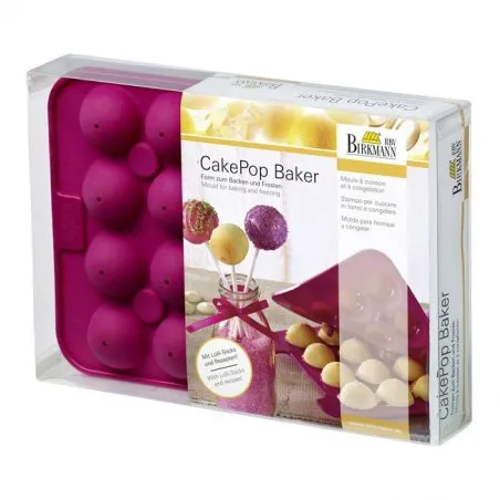 Classic CakePop silicone baking mold for delicious cakes