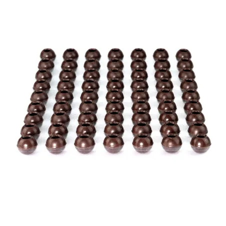 63 sfere cave scure Ø 24 mm per tartufi fatti in casa