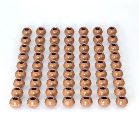 63 sfere cave al latte Ø 24 mm per tartufi fatti in casa