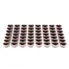 Pralinenschalen Herz, Dunkel, 56 Stück für edle Pralinen