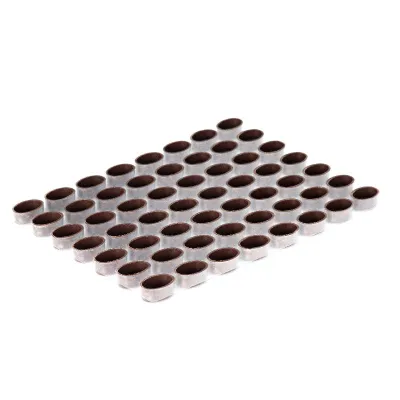 Pralinenschalen Oval, Dunkel, 56 Stück für edle Pralinen
