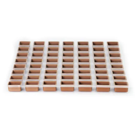 56 Carré praline shells, milk for homemade pralines