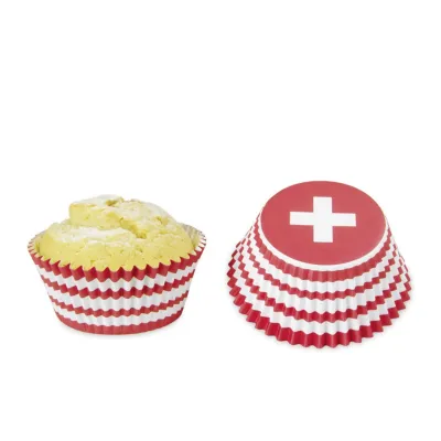 Cupcake molds Switzerland, 50 pieces