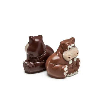 Chocolate mold hippopotamus for your own chocolate figures