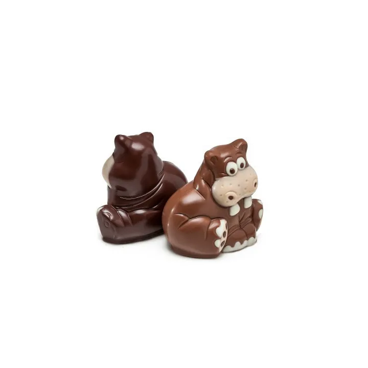 Chocolate mold hippopotamus for your own chocolate figures