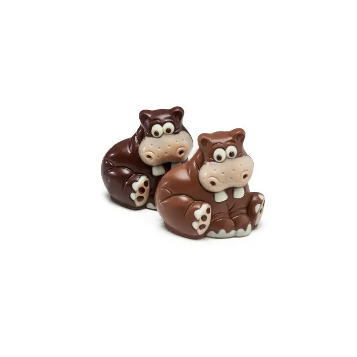 Chocolate mold hippopotamus for your own chocolate figures