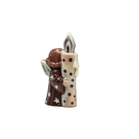 Moule à chocolat Ange avec bougie pour de douces figurines en chocolat