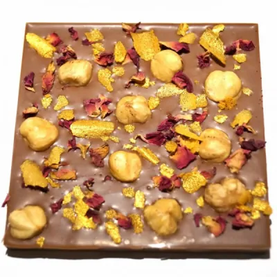 Square chocolate bars 2 pieces