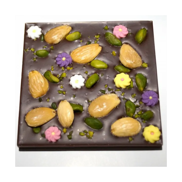 Tavolette di cioccolato quadrate, 2 pezzi