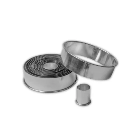 Set di tagliapasta anelli, 14 pezzi