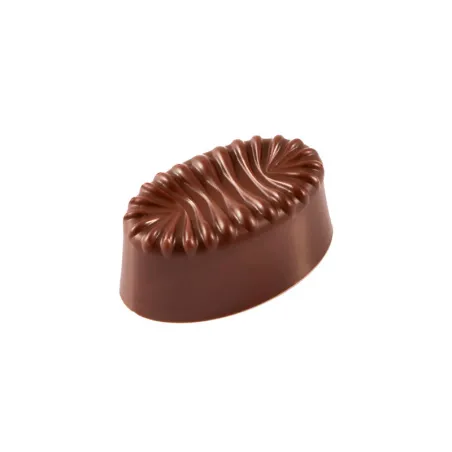 Oval Elegant praline mold 30 pralines