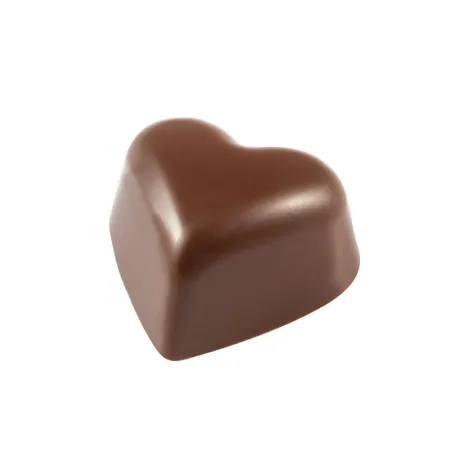 Praline mold heart 35 chocolates