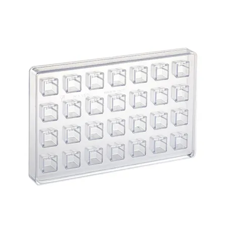 Stampo per praline Quadrato nel Quadrato 28 praline