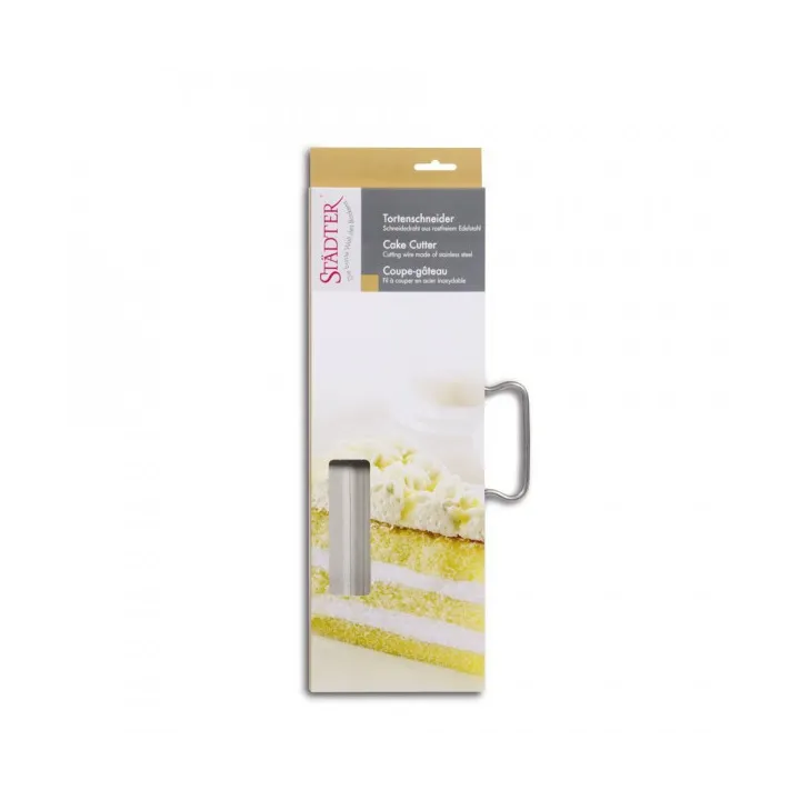 Sponge/cake cutter for perfect cake bases