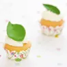 Curved leaves cutter set, 3-piece for great fondant decorations