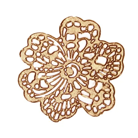 Tapis de décoration en silicone Fleur pour des décorations raffinées