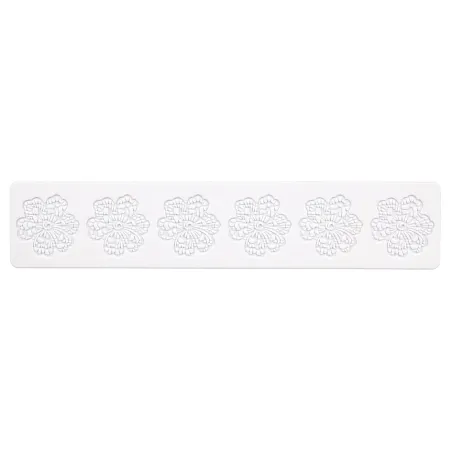 Tapis de décoration en silicone Fleur pour des décorations raffinées