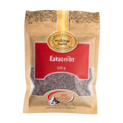 Kakaonibs, 100 g für Pralinen und Desserts