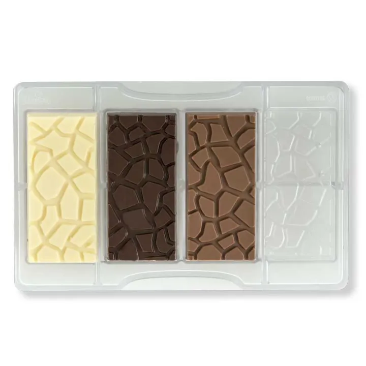 Chocolate bar mold Paving stones