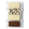 Stampo per tavolette di cioccolato fantasia 4 pezzi