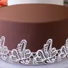 Silicone border mat Sweeping for elegant decorations