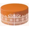 Tapis de bordure en silicone Porte de château Romantique pour des décorations raffinées