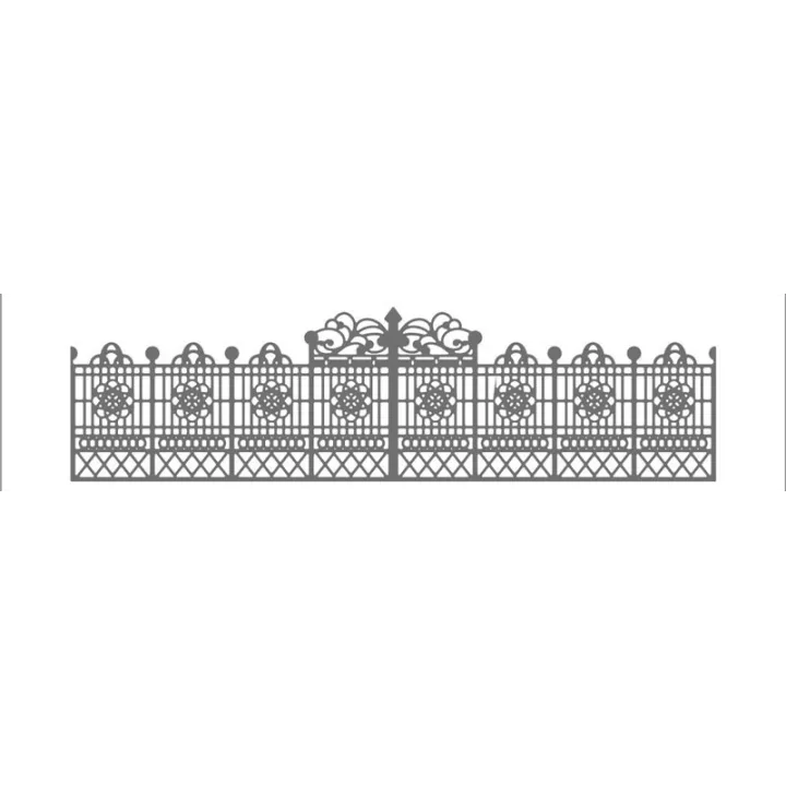 Stuoia in silicone per bordure Portale del Castello Romantico per decorazioni raffinate