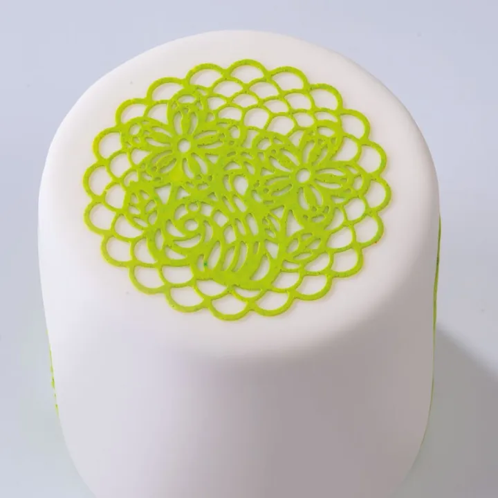 Tapis de bordures en silicone Mandala pour des décorations raffinées