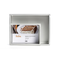 Cake baking pan rectangular 30 x 20 cm / 10 cm high