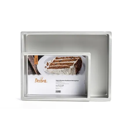 Teglia rettangolare 30 x 20 cm per torte e dolci