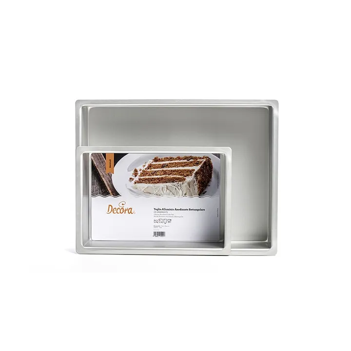 Teglia rettangolare 40 x 30 cm per torte e dolci