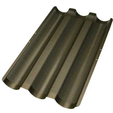Baguette baking tray 37 x 23.5 cm for crispy baguettes