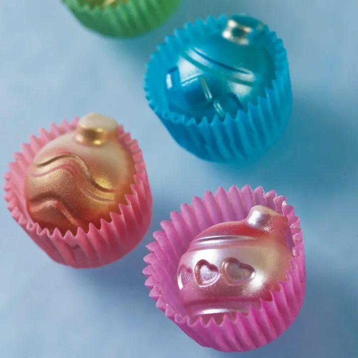 Praline mold Christmas ball 30 chocolates