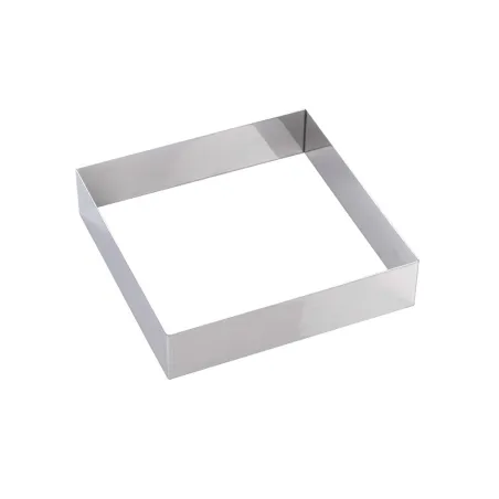 Anello per torte quadrato 22 x 22 x 5 cm per torte raffinate e pan di Spagna