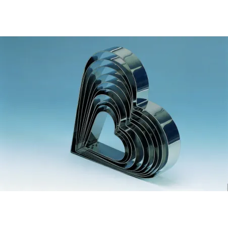 Anello per torte a cuore Ø 26 cm x 5 cm per torte dedicate ai tuoi cari