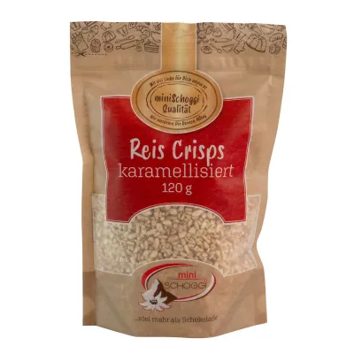 Reis Crisps, 120 g für Pralinen und Desserts