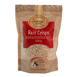 Reis Crisps karamellisiert, 120 g